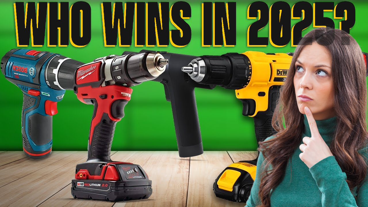 TOP 5 Best Cordless Drills 2025 – Power & Performance Tested!